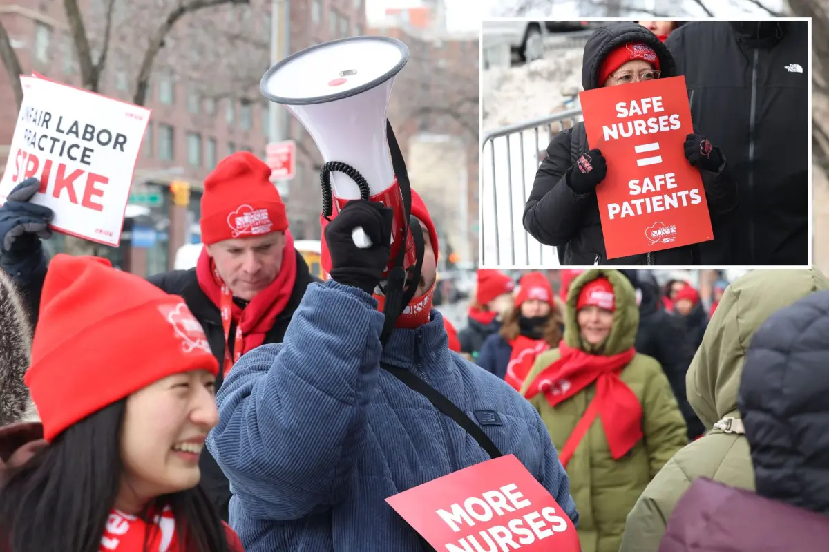 Nurses and hospitals in NYC to meet Monday in efforts to resolve ongoing strike