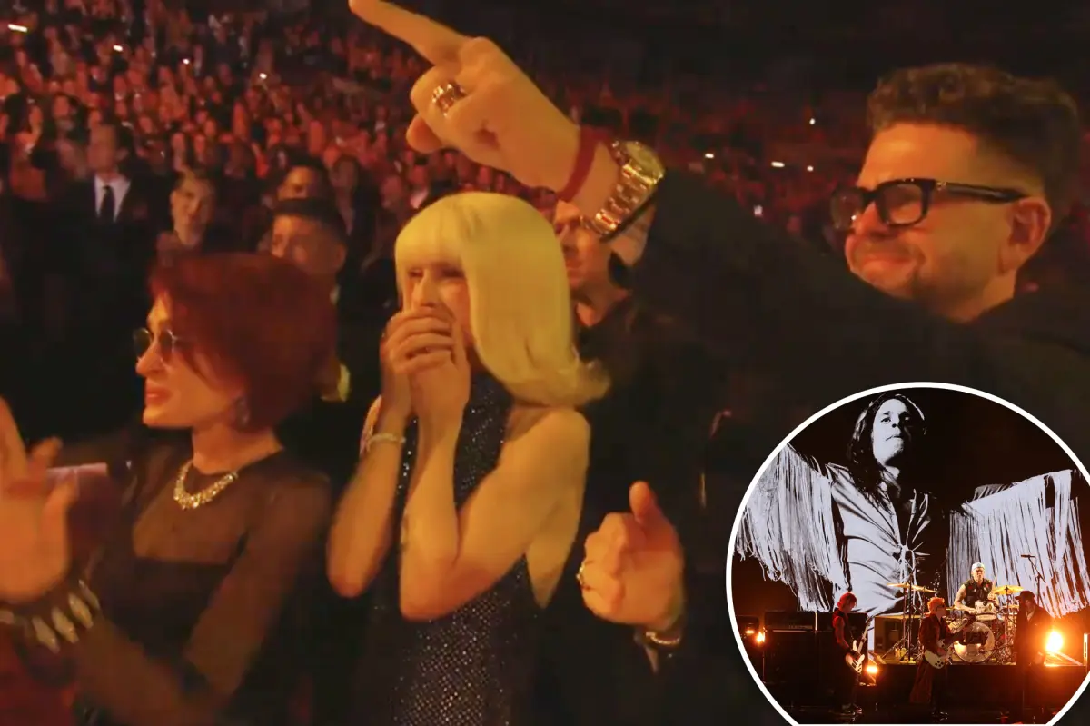 Ozzy Osbourne's family weeps as Post Malone and Slash honor the late rocker at the Grammys 2026 'In Memoriam'