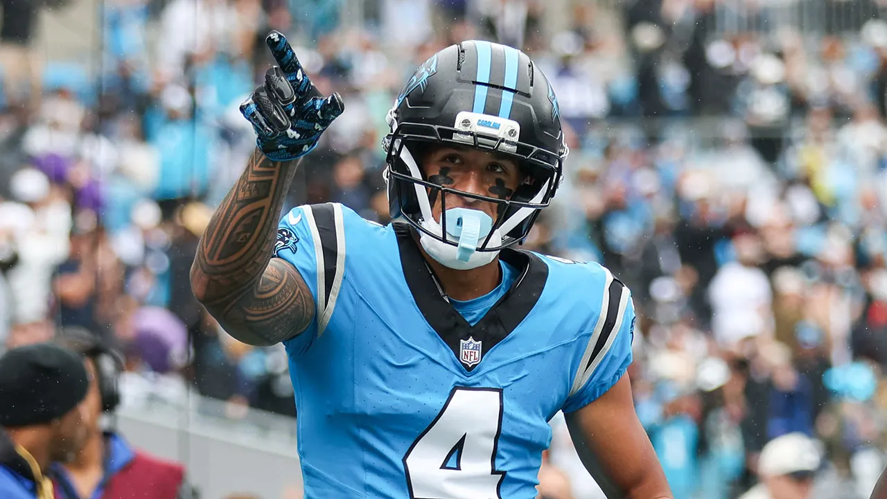 Panthers standout Tetairoa McMillan awarded Offensive Rookie of the Year