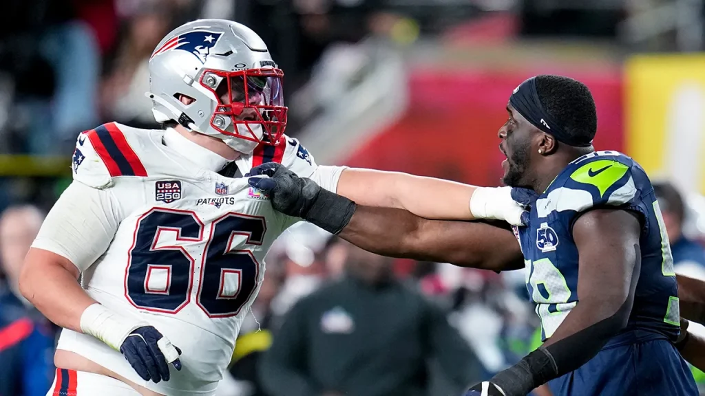 Patriots' Will Campbell avoids reporters following Super Bowl defeat