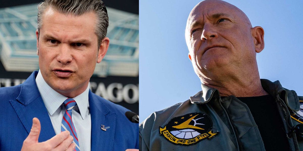 Pete Hegseth states that the Pentagon will lift the court order preventing punishment for Mark Kelly.