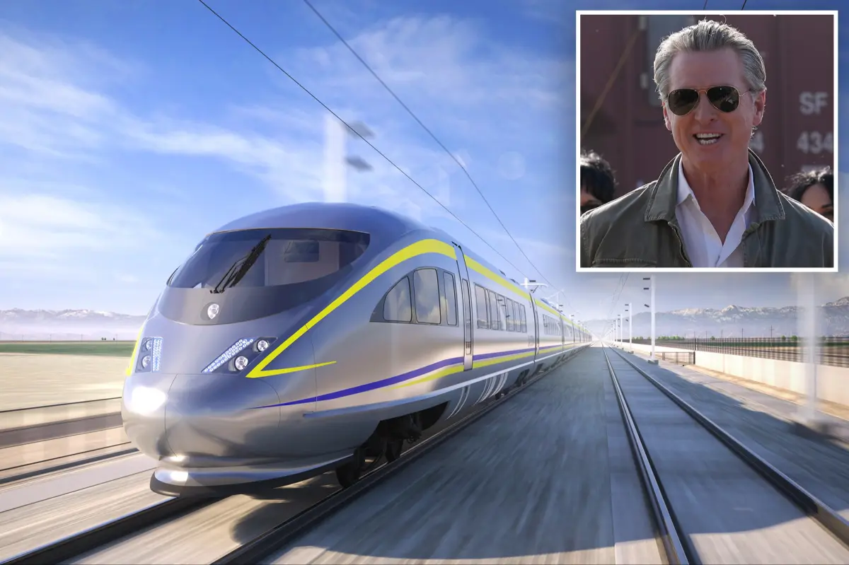 Photos of Gavin Newsom's high-speed rail uncover the reality of the $15 billion initiative.