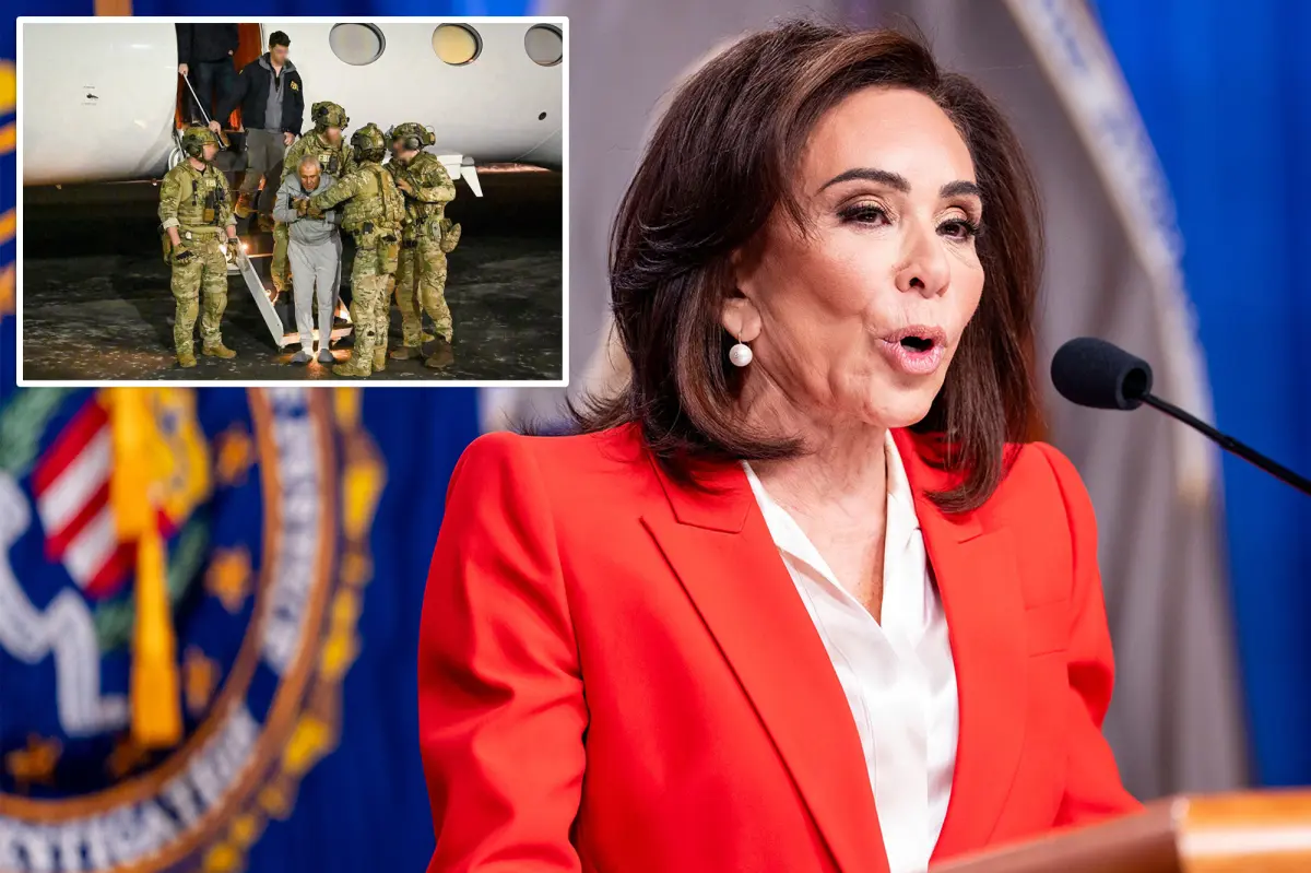 Pirro tells terrorists 'we will find you' following the arrest of the suspected leader of the Benghazi attack