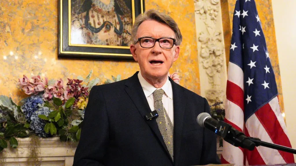 Police in the UK look into former ambassador Peter Mandelson regarding allegations tied to Epstein.