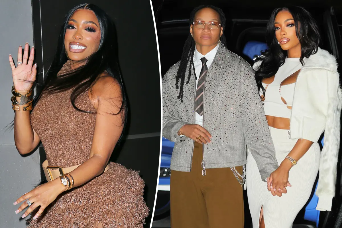 Porsha Williams from 'RHOA' talks about speculation regarding her engagement to her girlfriend Patrice 'Sway' McKinney.