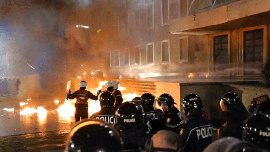 Protests in Albania arise over accusations of government corruption.