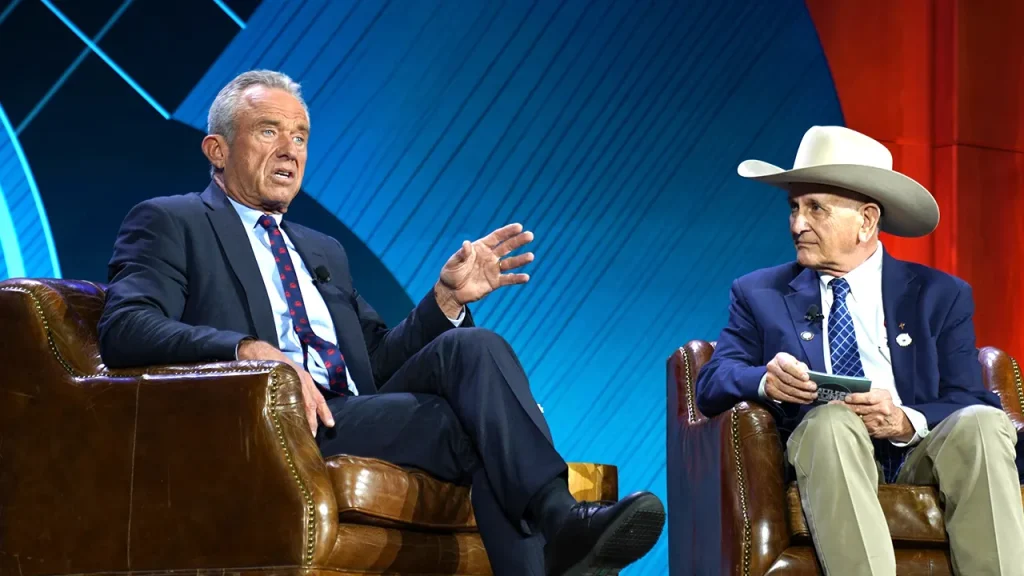 RFK Jr announces the end of the battle against protein and the return of beef at a Nashville conference