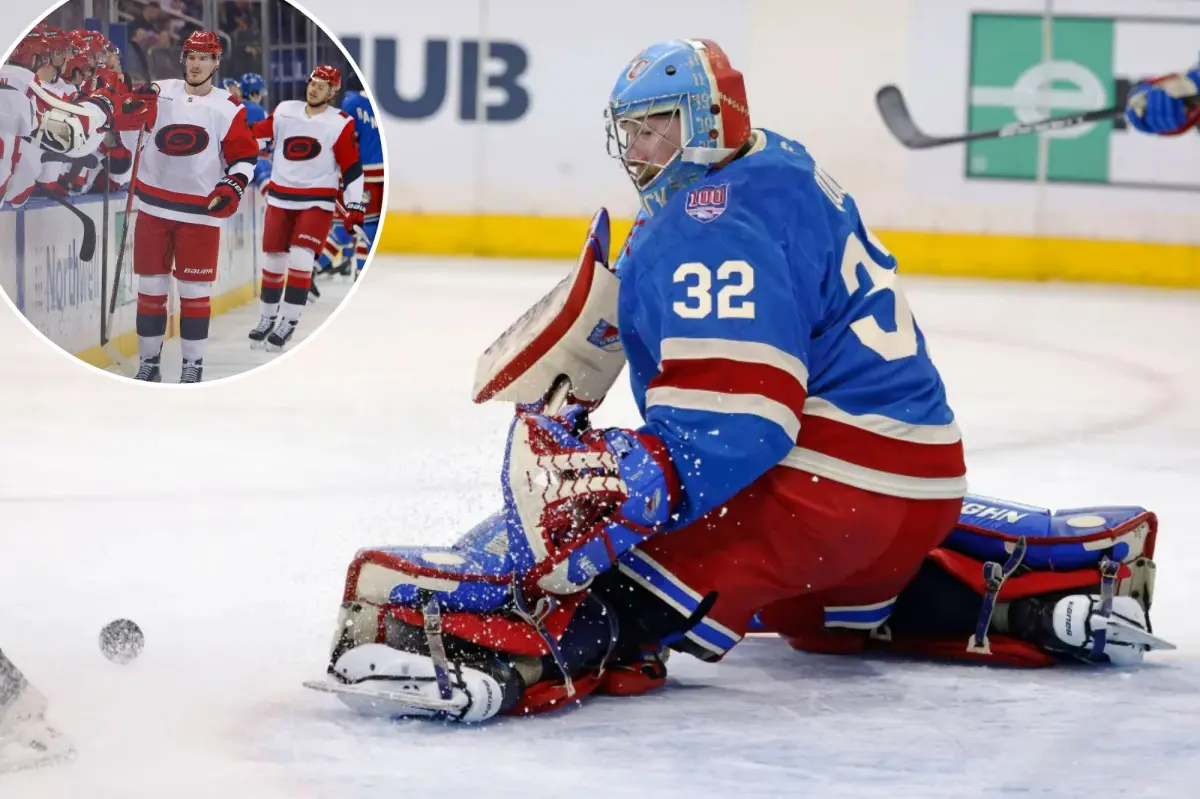 Rangers continue to struggle with a shutout defeat against the Hurricanes