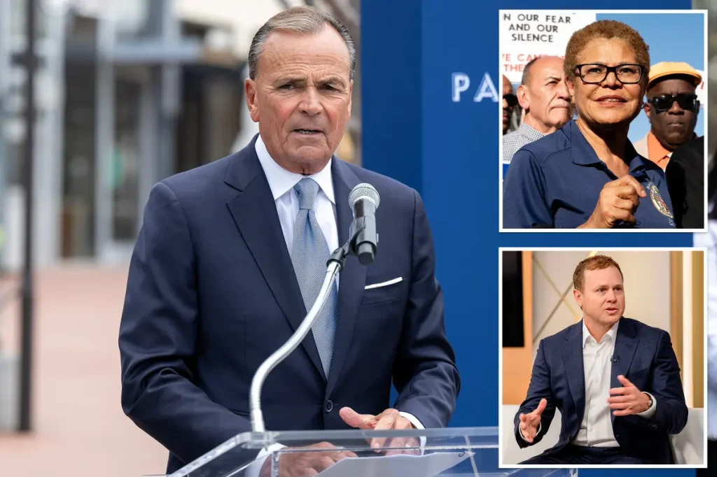 Rick Caruso discusses Karen Bass and Spencer Pratt's mayoral campaigns