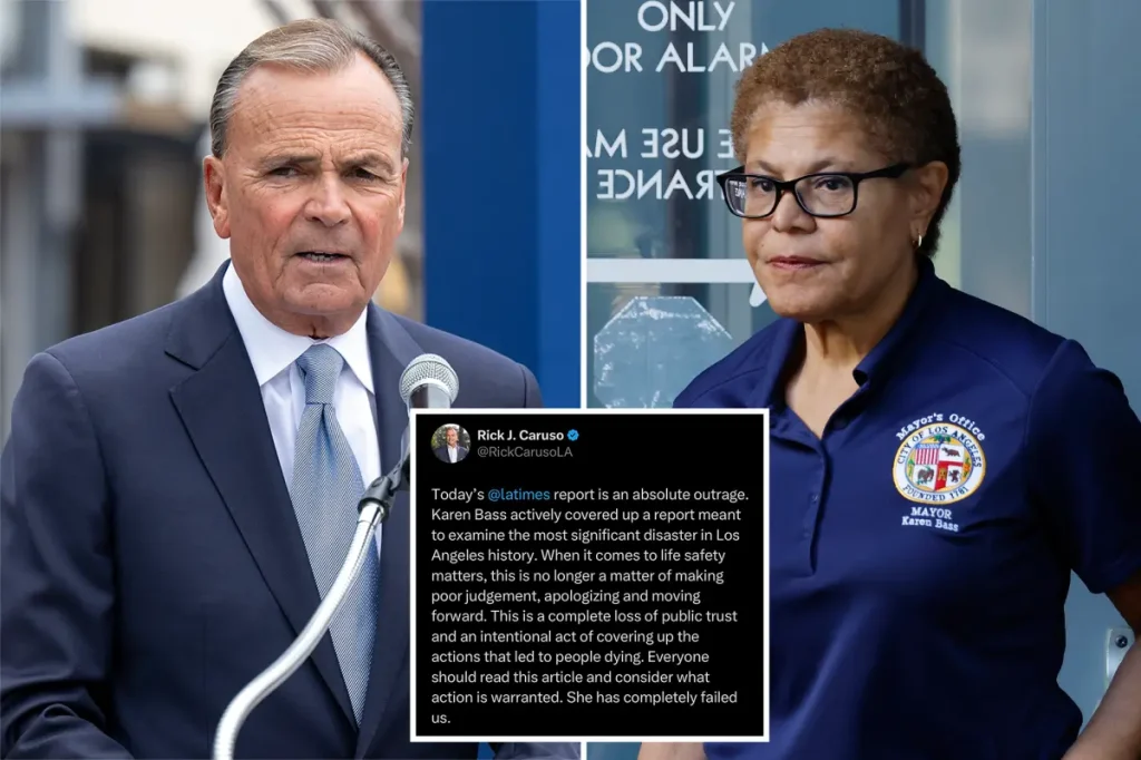 Rick Caruso is thinking about running for mayor of Los Angeles again.