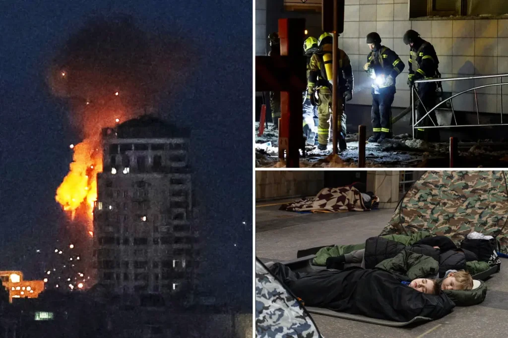 Russia launches 450 drones and 70 missiles at Ukraine, one day before talks mediated by the US.