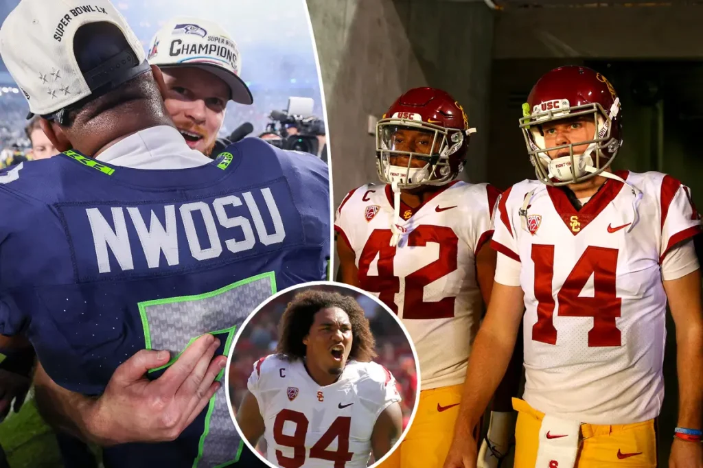Sam Darnold guided the previous USC Trojans to a Super Bowl victory.