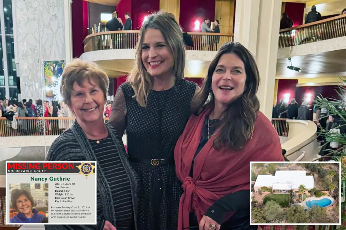 Savannah Guthrie's sister had dinner with their missing mother shortly before the supposed kidnapping.
