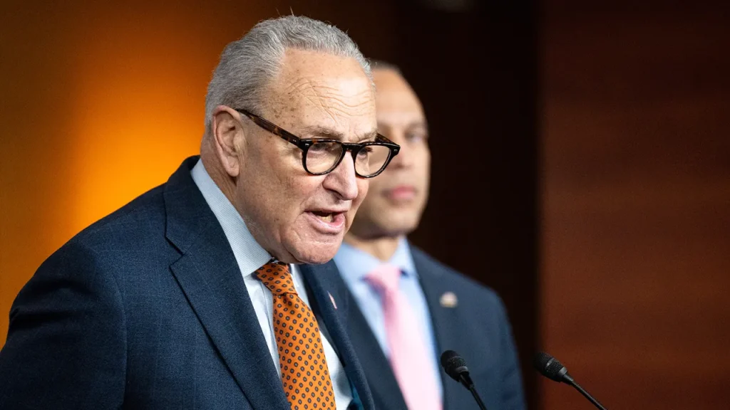Schumer and Jeffries come together on funding requests for DHS after their disagreement