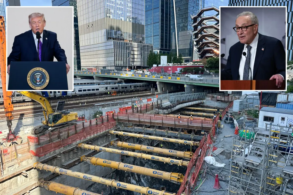 Schumer turned down Trump's proposal to release $16 billion for the Gateway tunnel in return for renaming Penn Station and Dulles Airport in his honor.