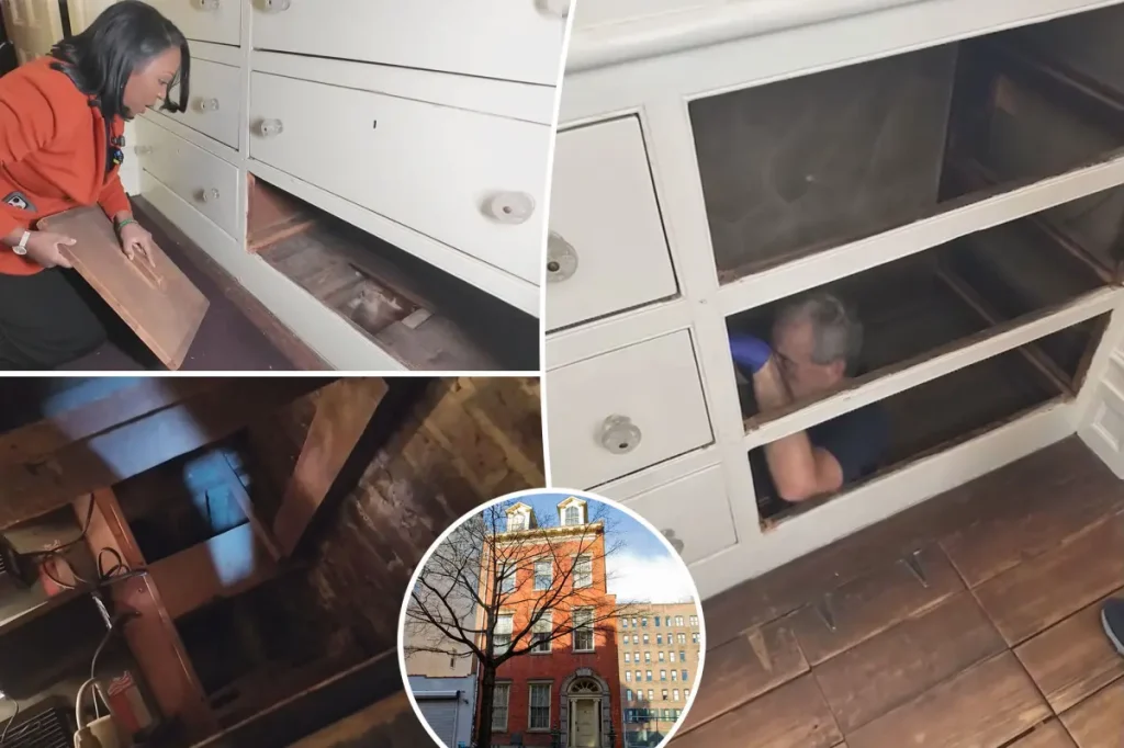 Secret door associated with the Underground Railroad found in Manhattan residence