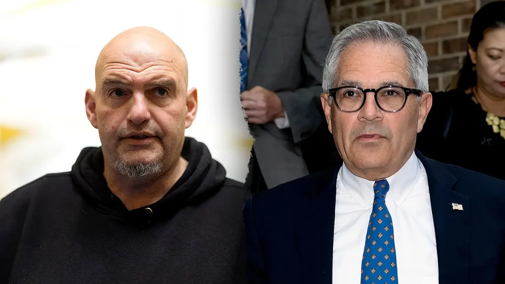 Sen. John Fetterman advises DA Larry Krasner to relax following the CNN criticism