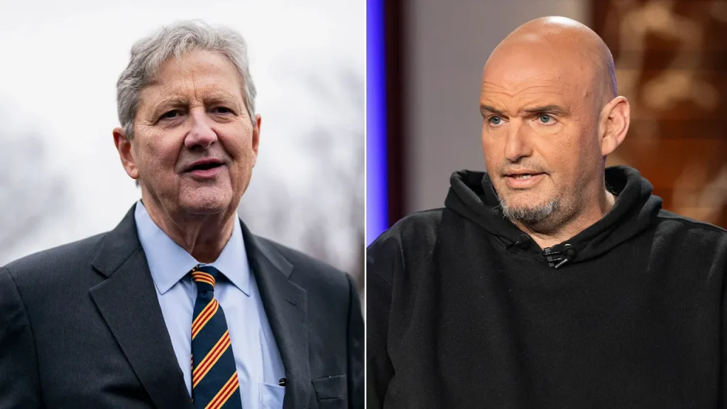 Sen. Kennedy commends Sen. Fetterman as an independent-minded Democrat