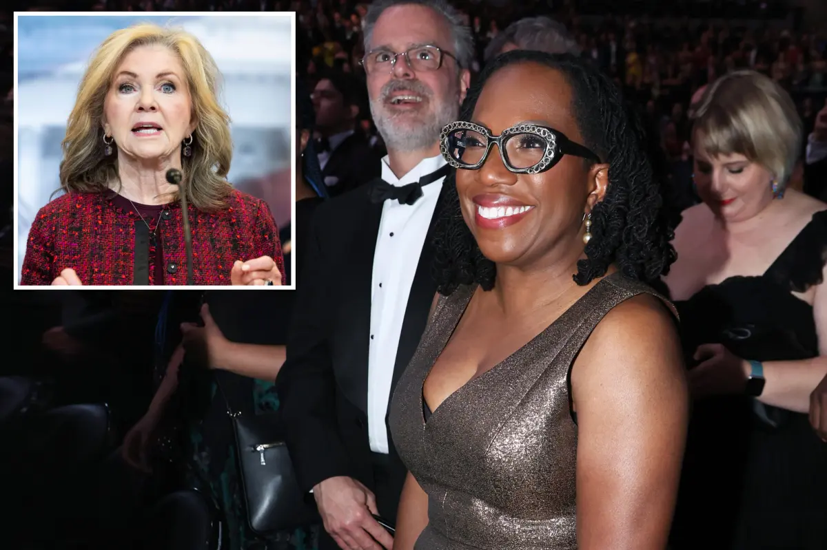 Sen. Marsha Blackburn calls for an investigation into Ketanji Brown Jackson for her attendance at the controversial Grammys.