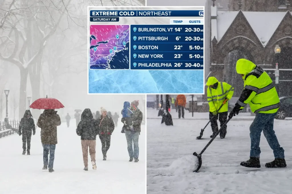 Severe cold expected to hit the Northeast this weekend