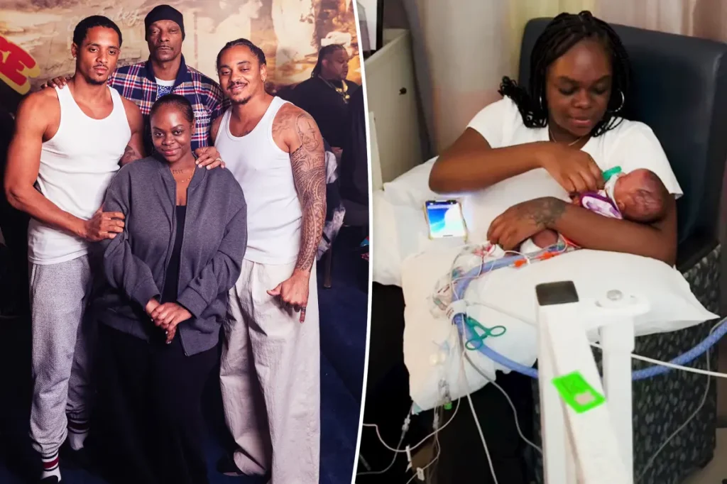 Snoop Dogg expresses support for daughter Cori Broadus following the loss of her baby girl.