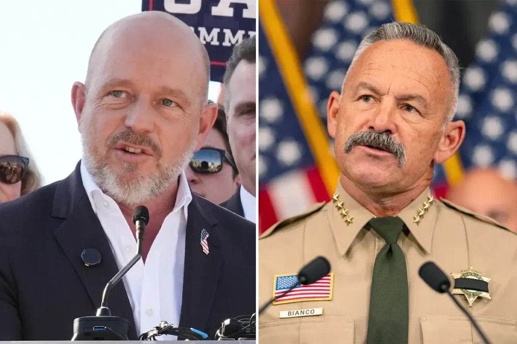 Steve Hilton criticizes GOP opponent Chad Bianco for kneeling during BLM protests at California government debate