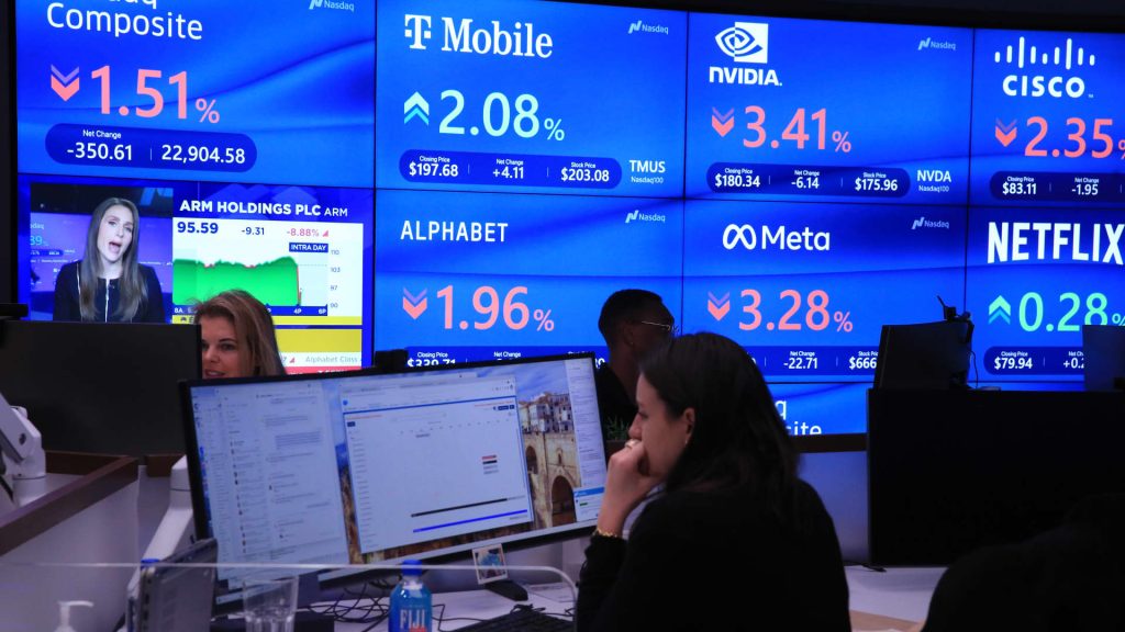 Stock futures fall as Amazon decline contributes to Wall Street's technology troubles: Live updates