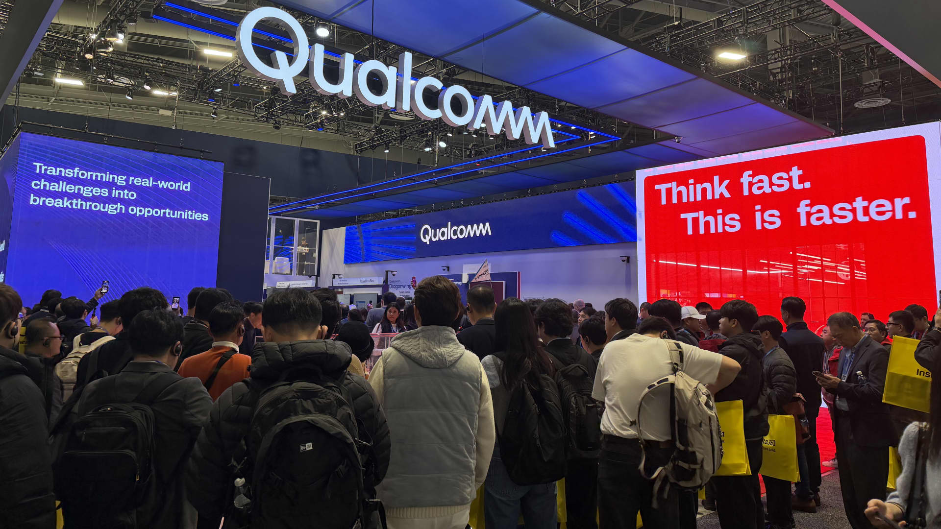 Stocks showing the largest changes before the market opens: Qualcomm, Strategy, Align, Estee Lauder and others