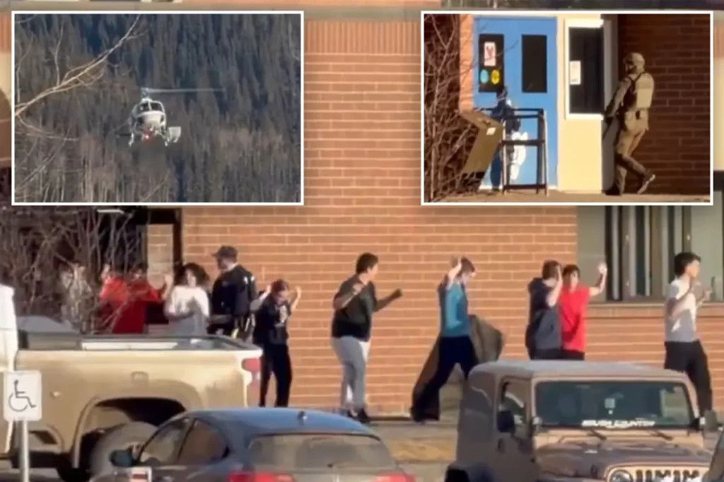 Students in Tumbler Ridge locked themselves in classrooms for two hours while a suspect carried out Canada's deadliest mass school shooting in four decades.