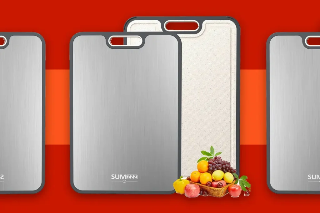 Sumzzz Titanium Cutting Board is discounted by 41% for a cleaner kitchen enhancement