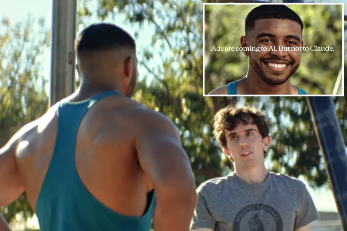 Super Bowl ad features Anthropic making fun of OpenAI for introducing ads to ChatGPT
