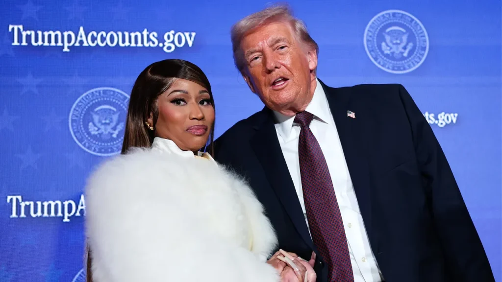 Supporters change political affiliations after Nicki Minaj publicly shows support for Trump