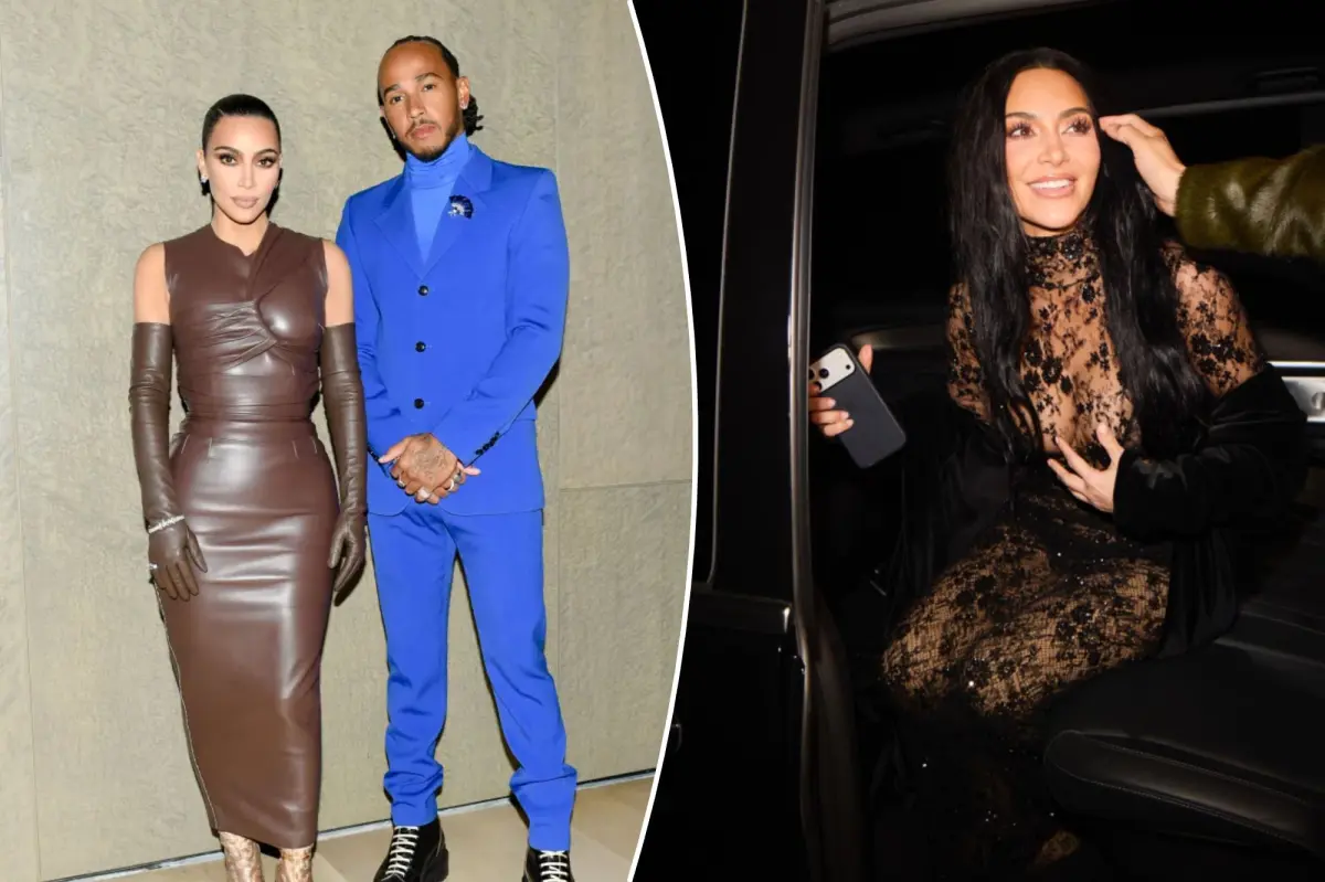 Supporters of Kim Kardashian's relationship with Lewis Hamilton