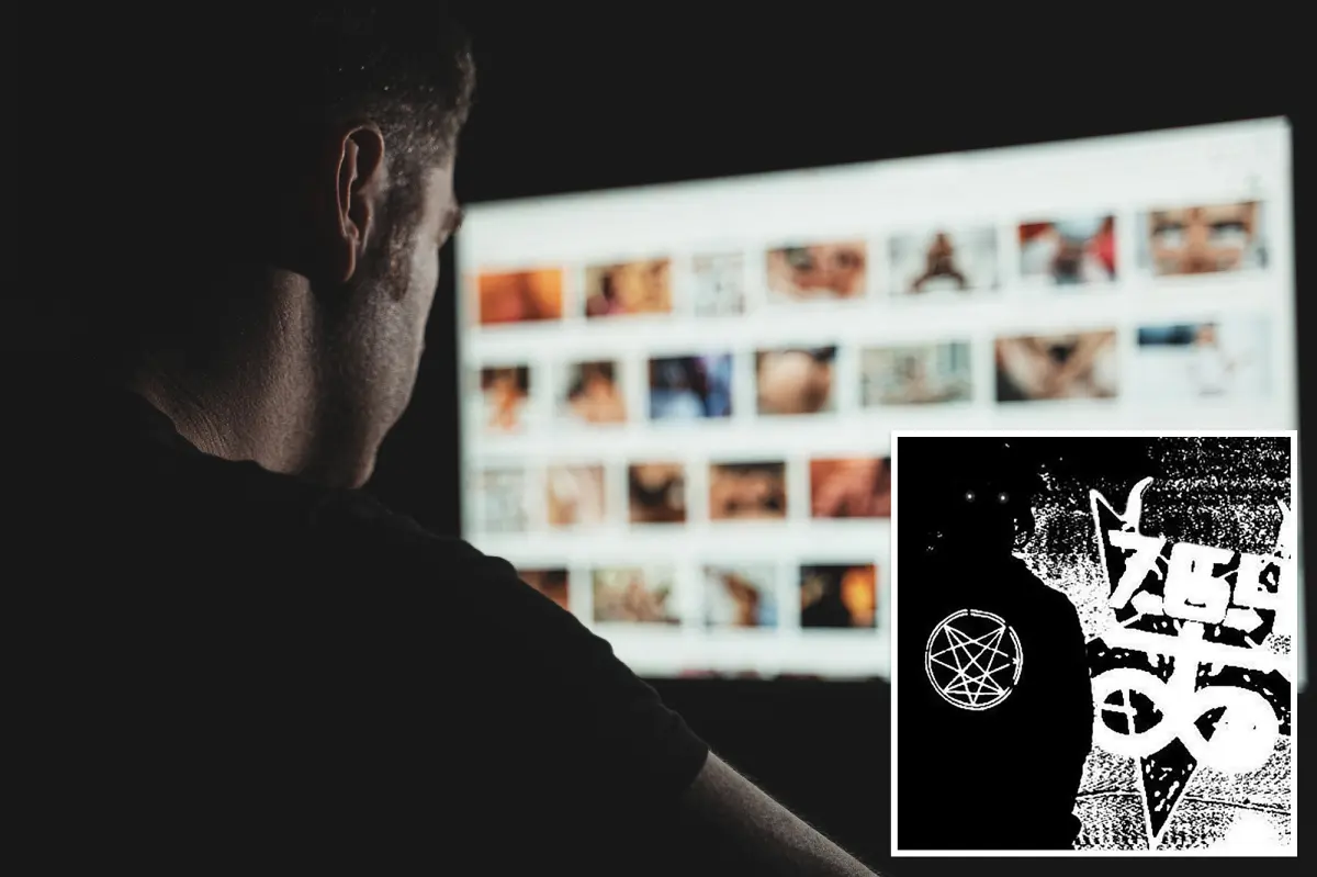 Suspected member of neo-Nazi extortion group taken into custody on child pornography charges, with images of children as young as 2, according to authorities