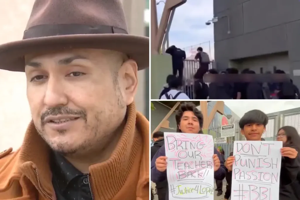 Teacher dismissed for allowing students to exit school for anti-ICE protest