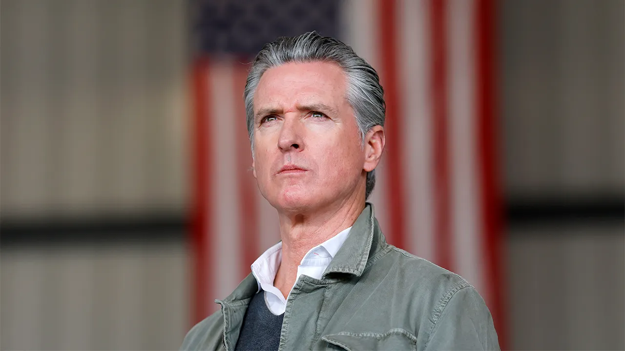 The Daily Show mocks Newsom as a potential 2028 candidate and criticizes his track record.