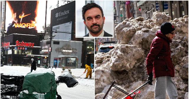 The Streets Are in Bad Shape, Still Not Cleared After a Week