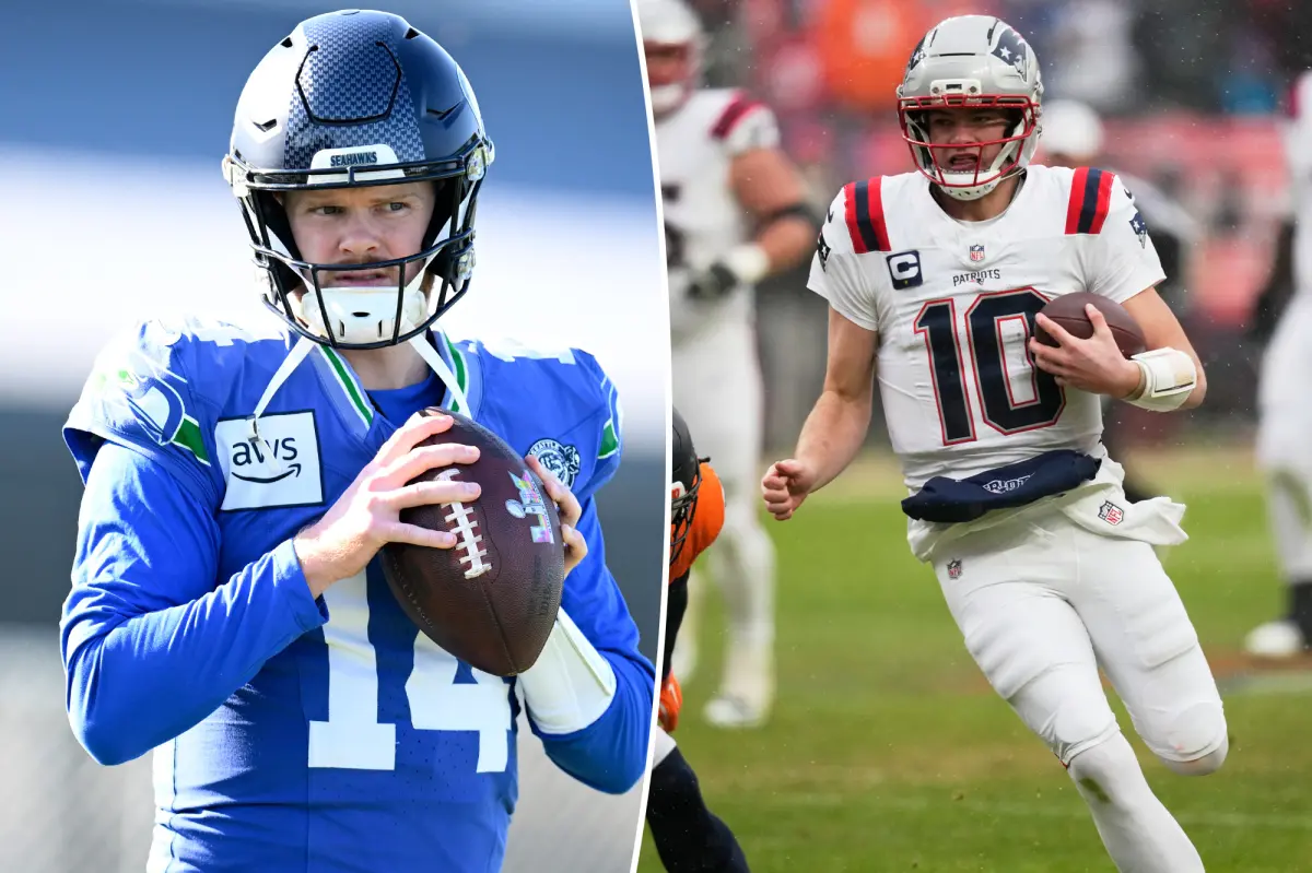 The journey of Sam Darnold and Drake Maye to the Super Bowl