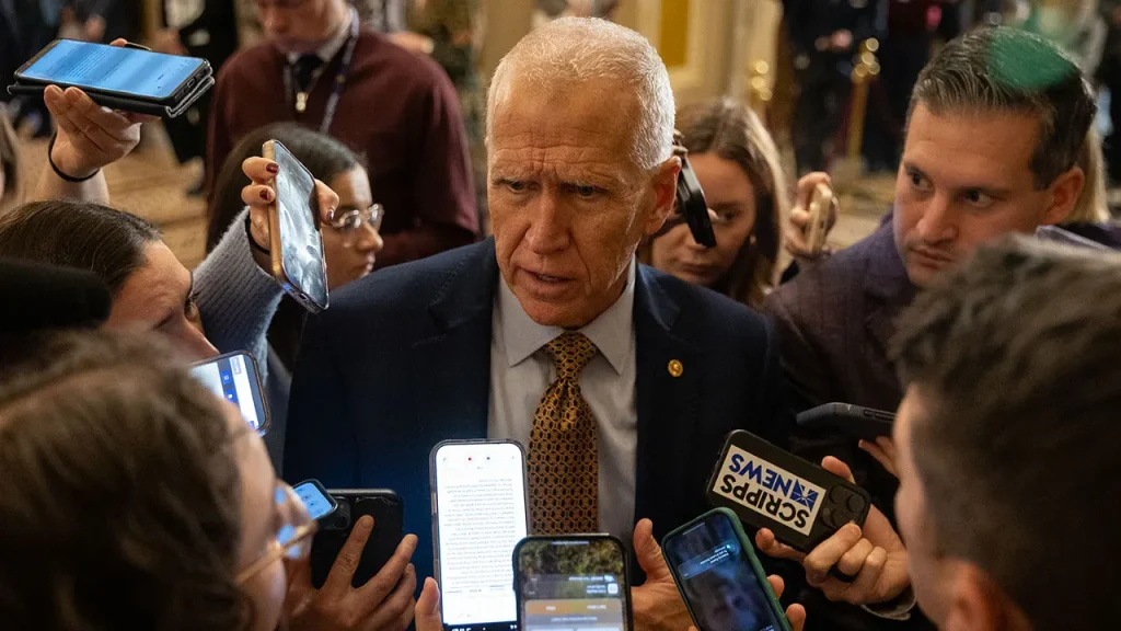 Tillis commends grand jury for dismissing Democrat charges