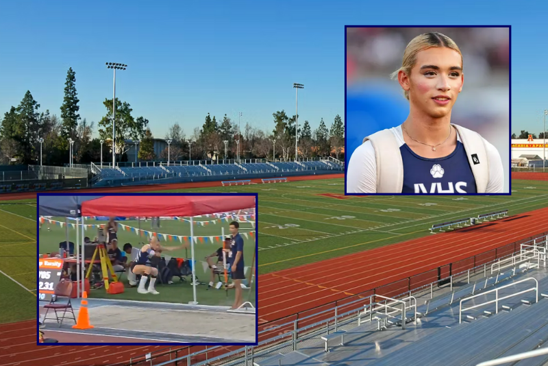 Transgender student-athlete wins Girls' Triple Jump title at California Winter Championships, despite federal guidance prohibiting males from competing in female sports