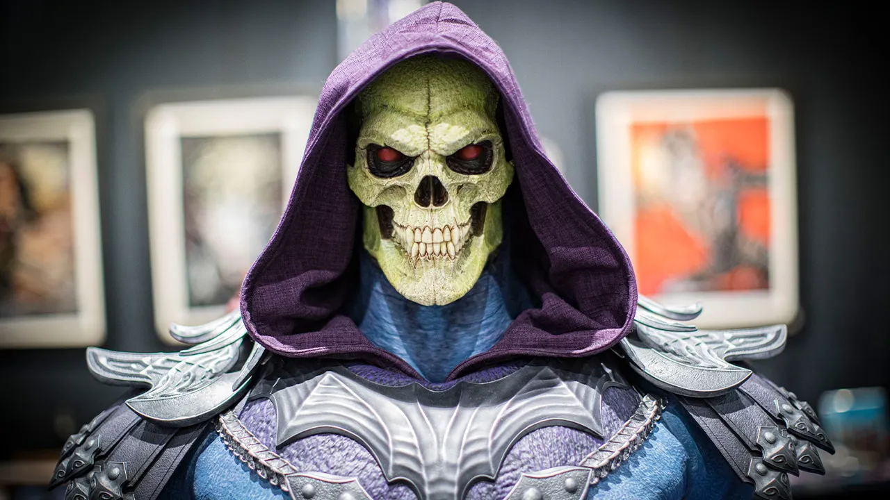 Travis Knight depicts Skeletor as the representation of harmful masculinity.
