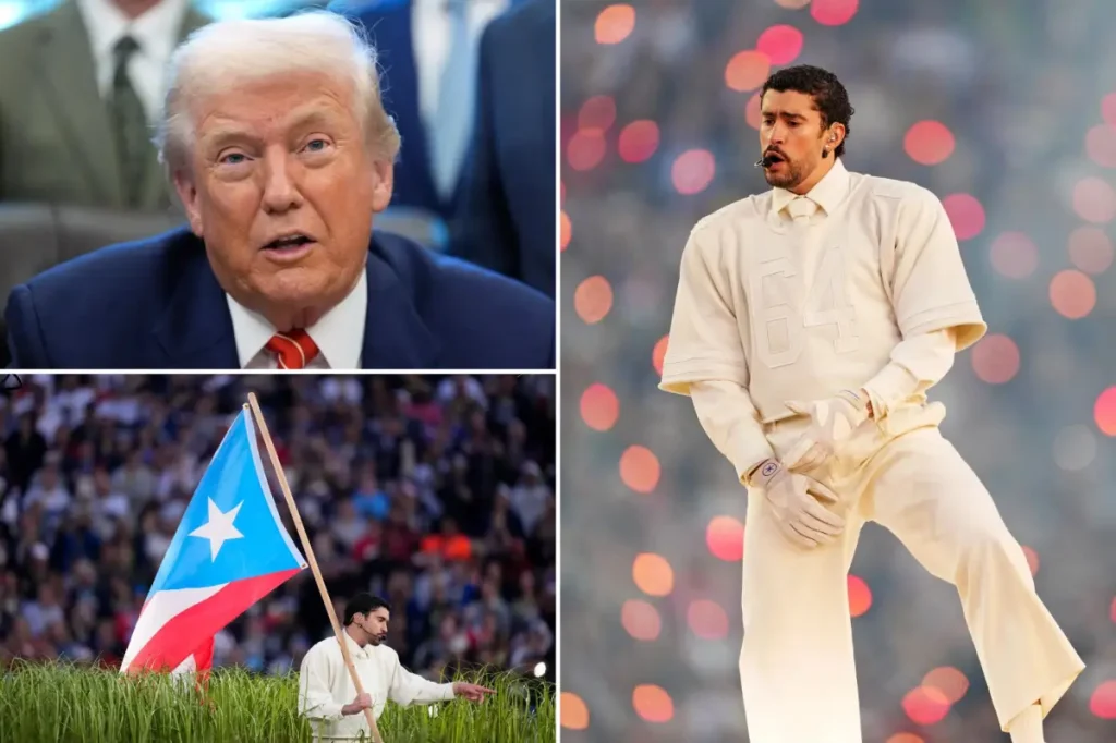 Trump criticizes Bad Bunny's Super Bowl halftime performance