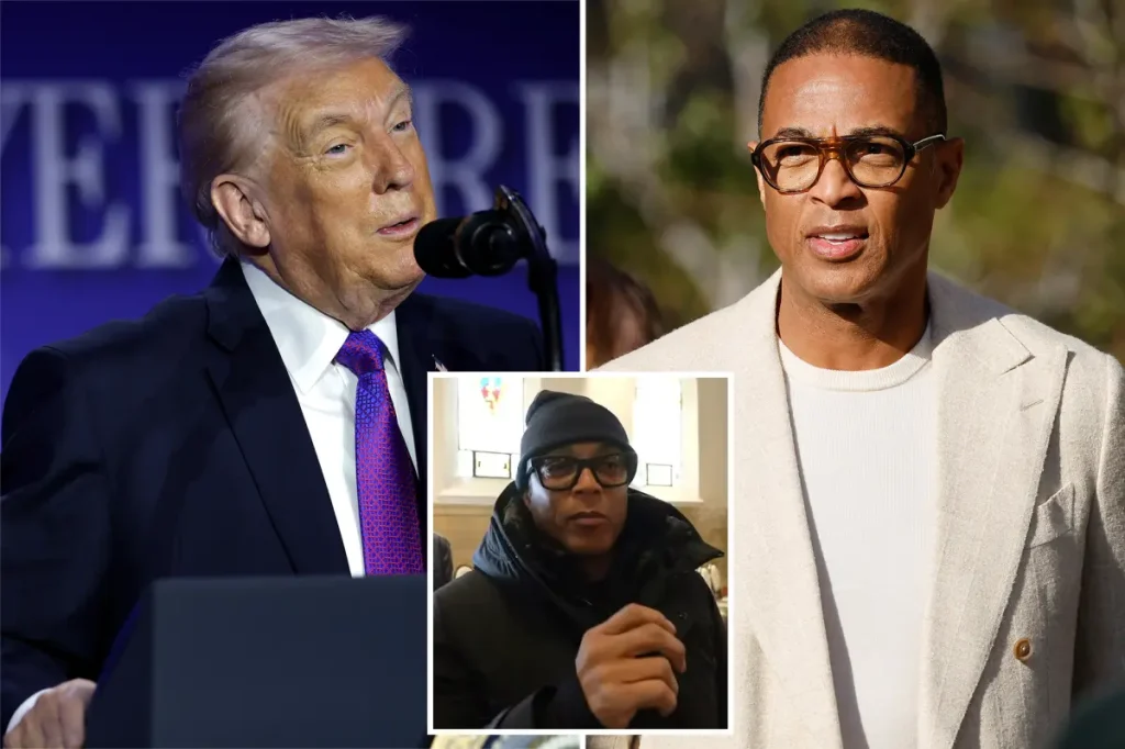 Trump criticizes Don Lemon for his defense of free speech, describes the storming of a Minnesota church as a terrible event.