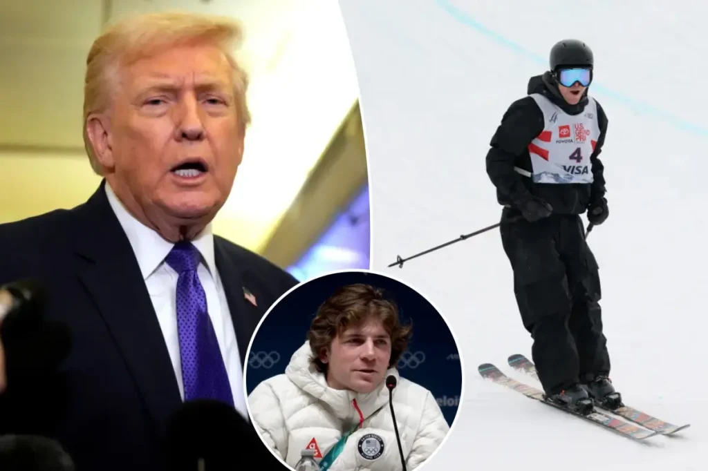 Trump criticizes 'loser' Olympian Hunter Hess for feeling 'mixed emotions' about representing the US