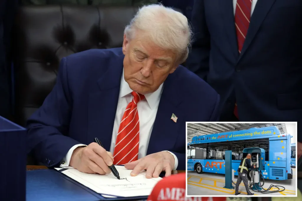 Trump cuts funding for DEI and climate initiatives in California by hundreds of millions.