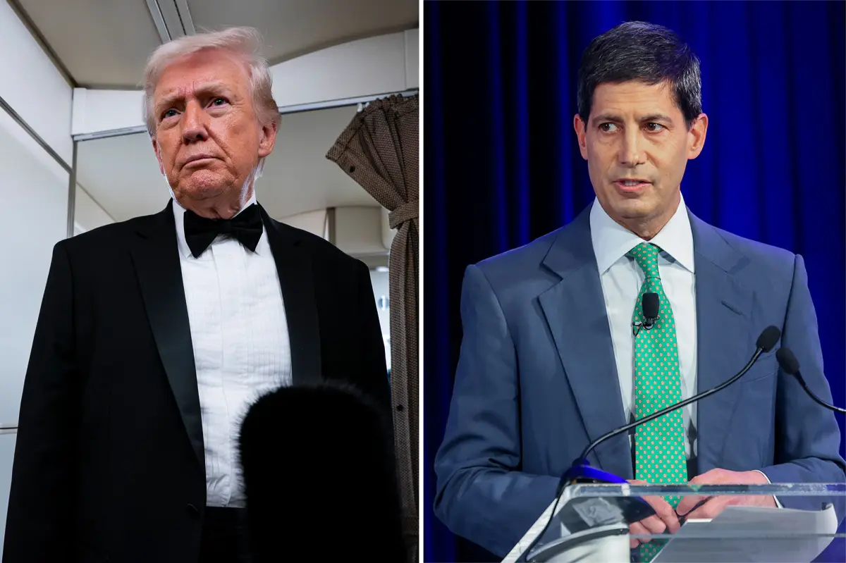 Trump makes light of suing new Federal Reserve chair nominee Kevin Warsh if he doesn't reduce interest rates.