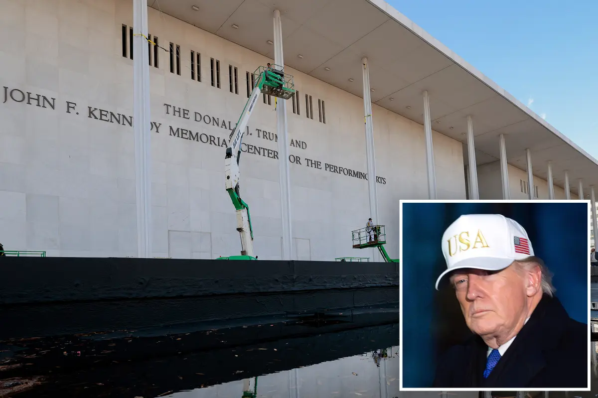 Trump reveals two-year shutdown of Trump Kennedy Center for significant renovations