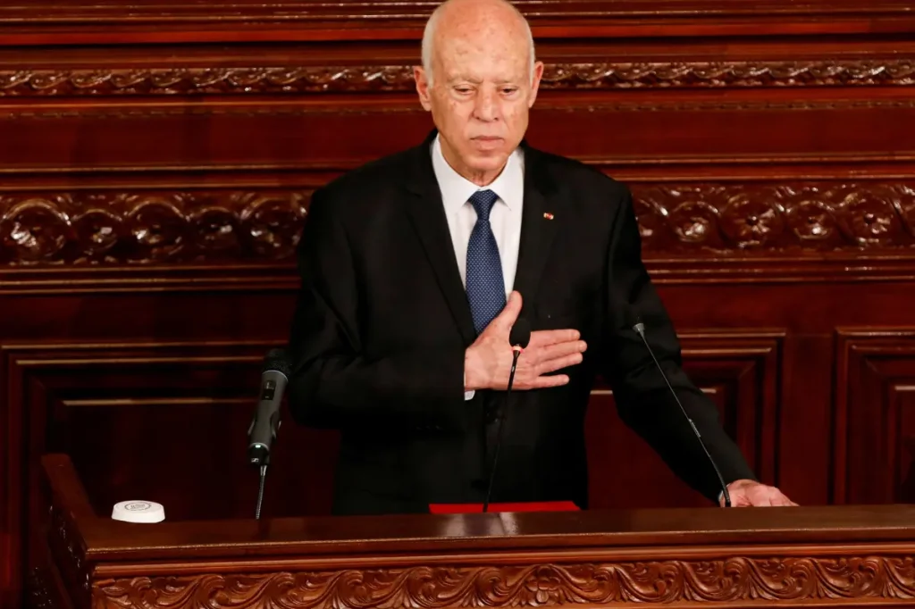 Tunisian politician Ahmed Saidani detained for ridiculing President Kais Saied on Facebook: 'top leader of sewage'