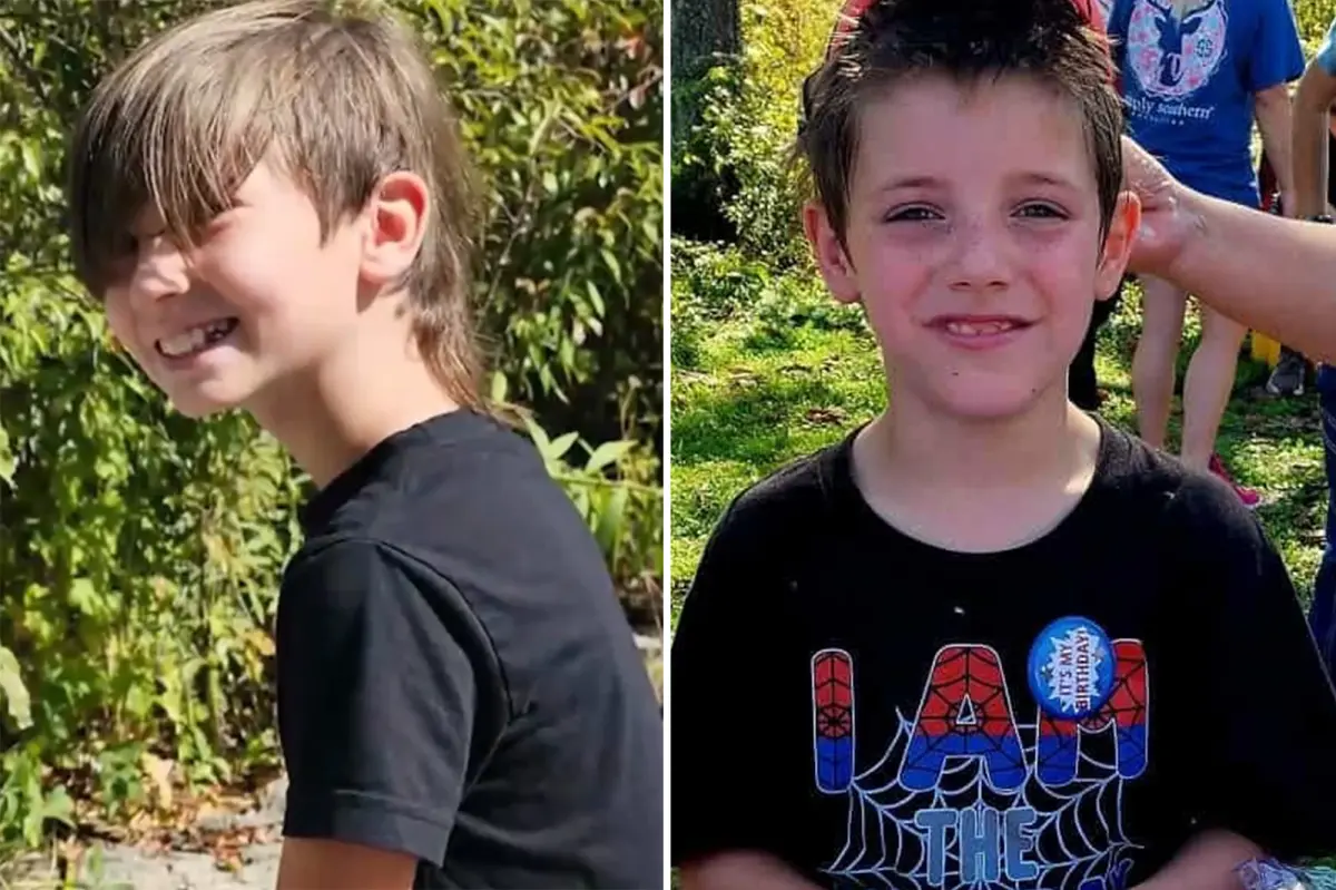 Two young boys pass away after plunging into a frozen creek in Oklahoma