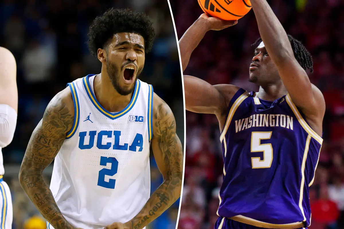 UCLA Bruins defeat Washington Huskies 77-73